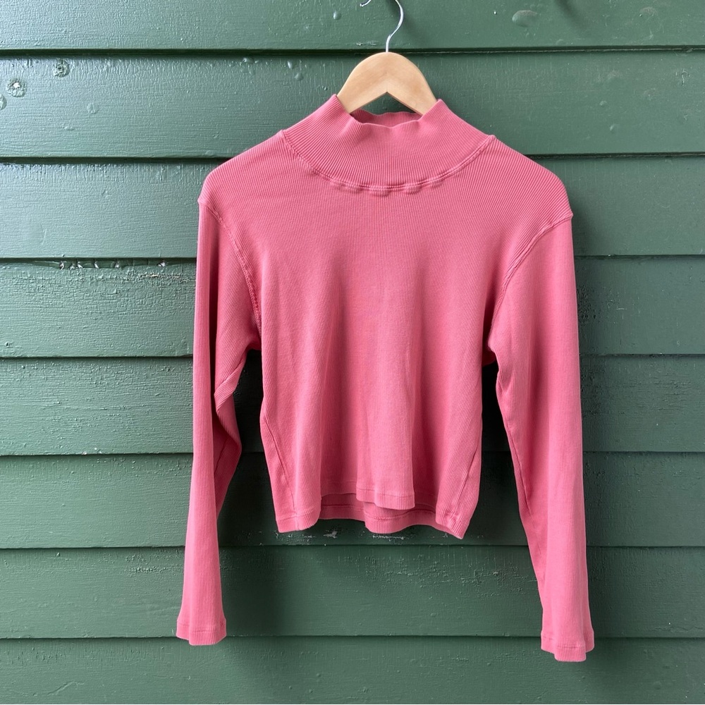 Big Bud Press Many Colors Long Sleeve Turtleneck - XL - Flamingo Pink